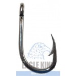 Eagle claw carbon steel hook with short shank